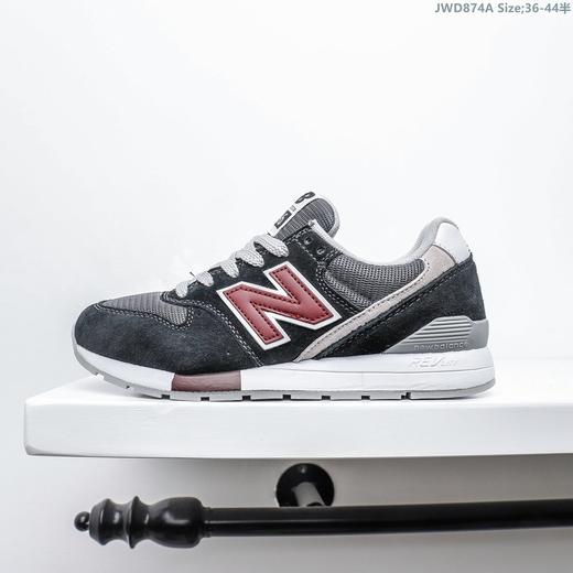 New Balance 996 极致复古中底前掌高弹MD 流畅鞋型设计搭配细腻皮革鞋面，彰显品质时尚气息；搭载CR后跟稳定系统 商品图7