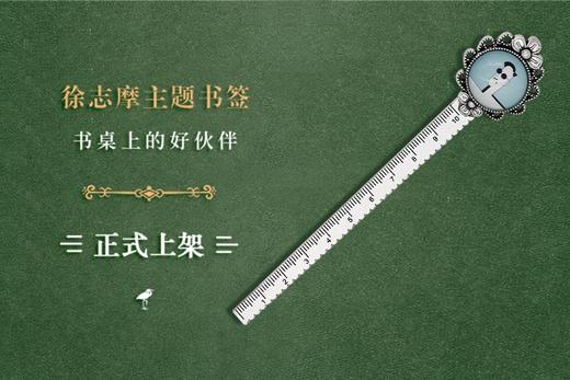 徐志摩主题书签 商品图0