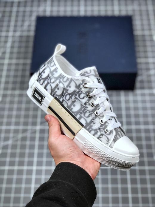迪奥Dior Oblique Low Top Sneakers透明印花低帮板鞋 货号：3SN249YTI 商品图7