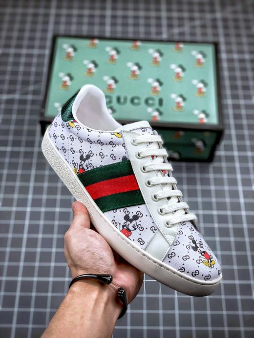 Gucci 古驰小白鞋系列 全配色出击 市场独家高端无胶工艺 全新亮相‼  卡色（米色）Size：35--44 商品图0