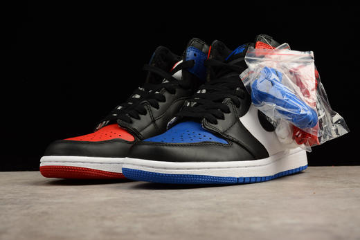 aj1 Air Jordan 1 乔1 黑紫脚趾 黑脚趾 黑蓝  拼色鸳鸯 芝加哥红白 商品图7