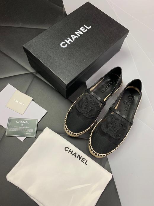 CHANEL ESPADRILLES 香奈儿 网纱 渔夫鞋万年长青款 各路美妞均能轻松驾驭 一鞋难求 🎉 尺码：35 36 37 38 39 商品图3