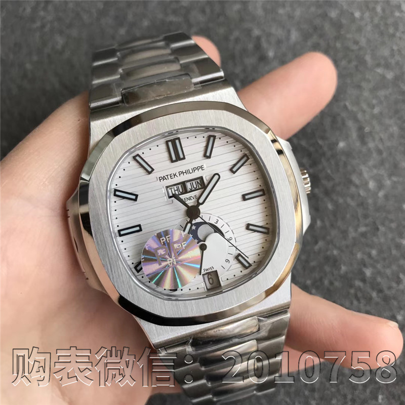 【pf厂】百达翡丽鹦鹉螺 月相