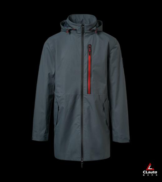 保时捷 可收纳帽子派克大衣 商品图1