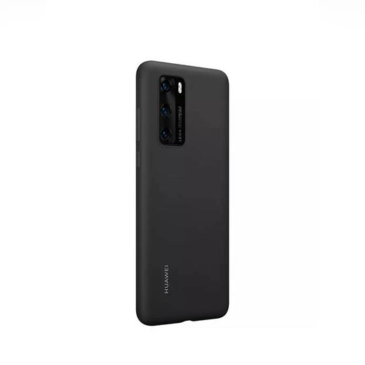 华为 HUAWEI P40 PRO硅胶保护壳 黑色 商品图1