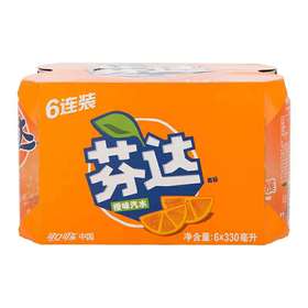 芬达罐装330ml（6连包）