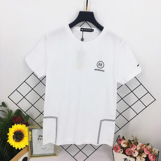 ★富贵鸟男士丝光棉印花T恤 商品图1