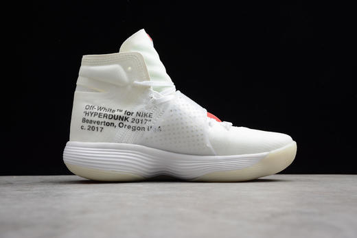Off-White x Nike Hyperdunk 2017高帮篮球鞋“白黑橘 商品图3