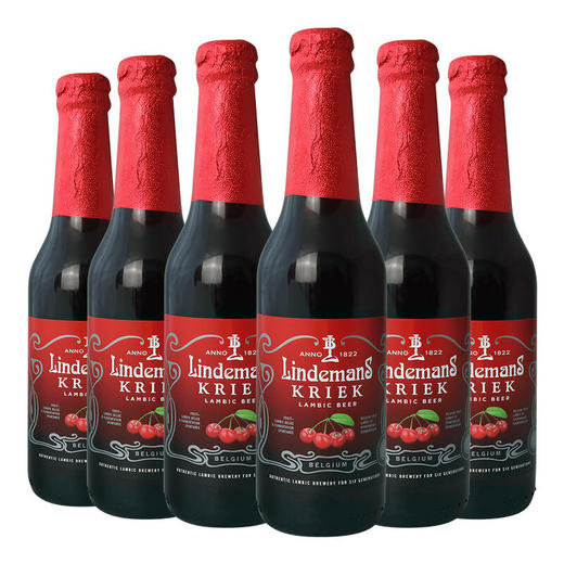林德曼樱桃佳酿 250ml*6瓶 精酿果啤 比利时进口 车厘子 啤酒 商品图1
