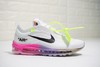 耐克Off-White x Nike Air Max 97“Queen”复古百搭气垫慢跑鞋OW全黑白橘  OW白彩虹粉渐变 商品缩略图4