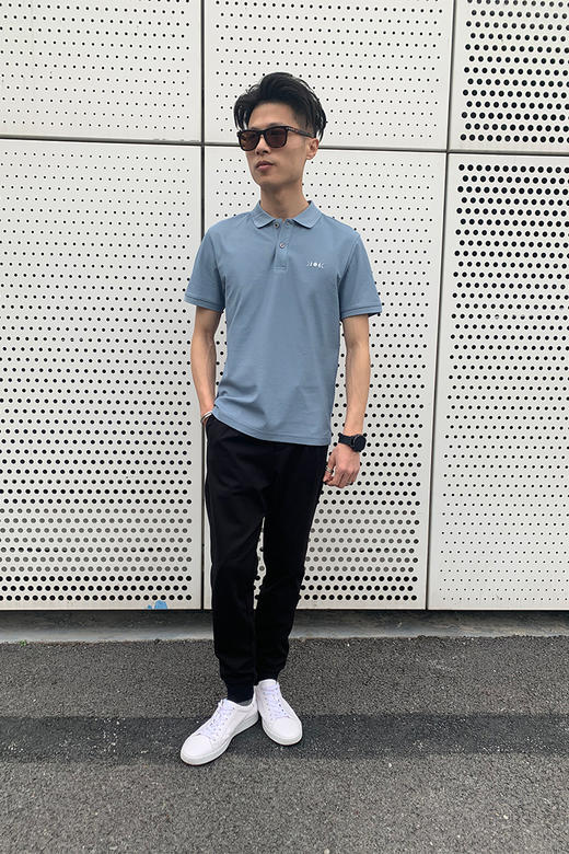 灰蓝色POLO衫 VPTSST0502 商品图1