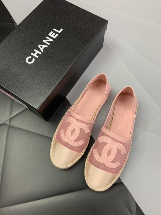 CHANEL ESPADRILLES 香奈儿 网纱 渔夫鞋万年长青款 各路美妞均能轻松驾驭 一鞋难求 🎉 尺码：35 36 37 38 39 商品图1