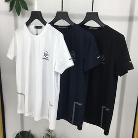 ★富贵鸟男士丝光棉印花T恤