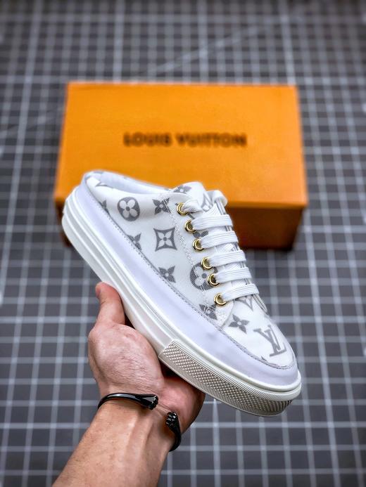 LOUIS VUITTON 经典款彩色小心 甜心炸弹必备~邓紫棋、Hailey已率先上脚！ ZP解析 还原原版面料做法，彩色3D打印LV纹理后压印菱格透明网料， Size：35--40 商品图2