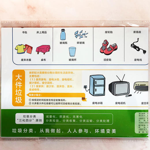 城市生活垃圾分类指导挂图 商品图4