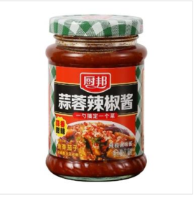 厨邦蒜蓉辣酱210g