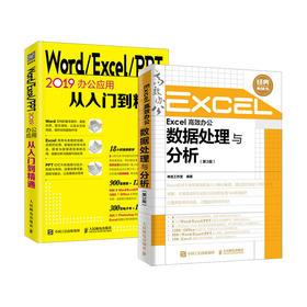 Word/Excel/PPT2019办公应用 数据处理与分析 函数与透视表 Excel精英培训创始人推荐 扫码看视频学习