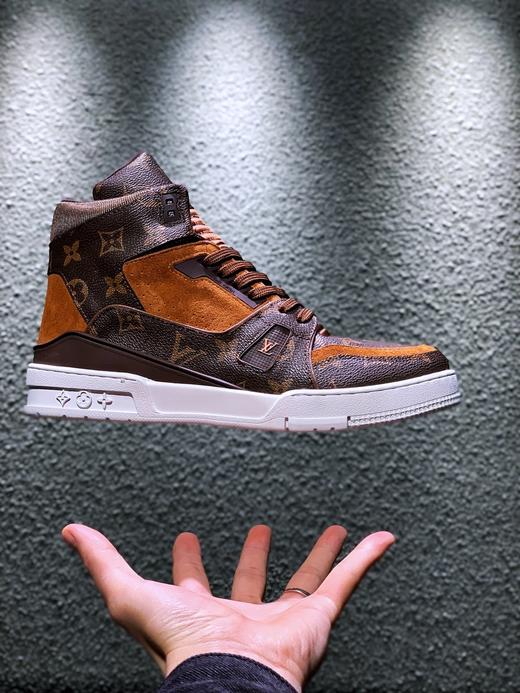 Louis Vuitton LV路易威登 新款高帮运动靴 棕色 白红 黑白 码数：38-44 商品图0