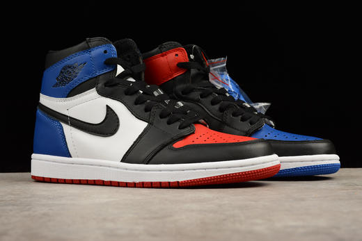 aj1 Air Jordan 1 乔1 黑紫脚趾 黑脚趾 黑蓝  拼色鸳鸯 芝加哥红白 商品图6