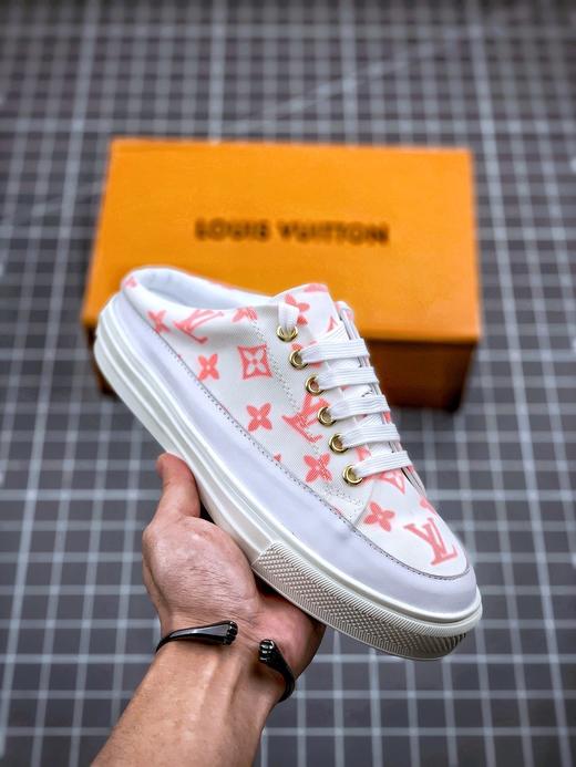 LOUIS VUITTON 经典款彩色小心 甜心炸弹必备~邓紫棋、Hailey已率先上脚！ ZP解析 还原原版面料做法，彩色3D打印LV纹理后压印菱格透明网料， Size：35--40 商品图0
