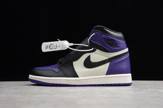 aj1 Air Jordan 1 乔1 黑紫脚趾 黑脚趾 黑蓝  拼色鸳鸯 芝加哥红白 商品图0