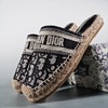 Dior 20s 春夏首秀 迪奥渔夫鞋半拖系列  （3D原版Logo电绣立体感💯）  Size：35 36 37 38 39 40 商品缩略图0