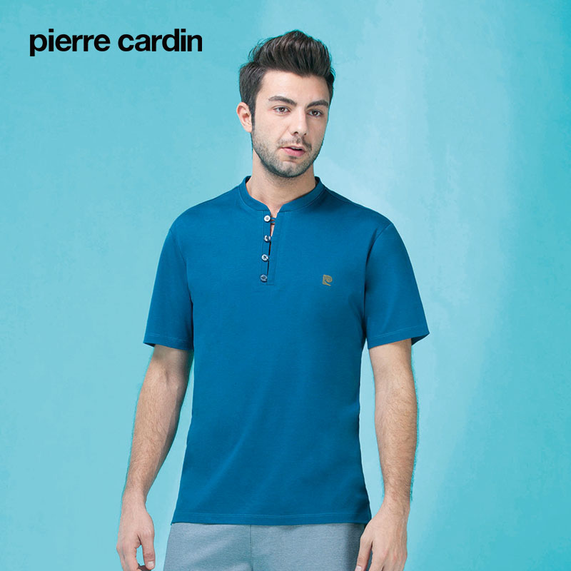 皮尔卡丹男士家居睡衣短袖衫