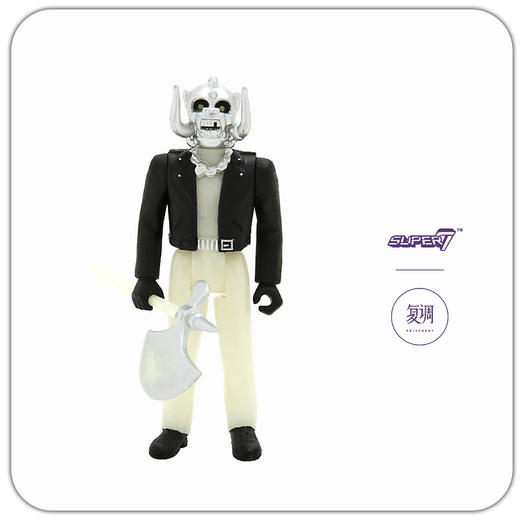 Super7 Motorhead Warpig 挂卡 夜光版 商品图1