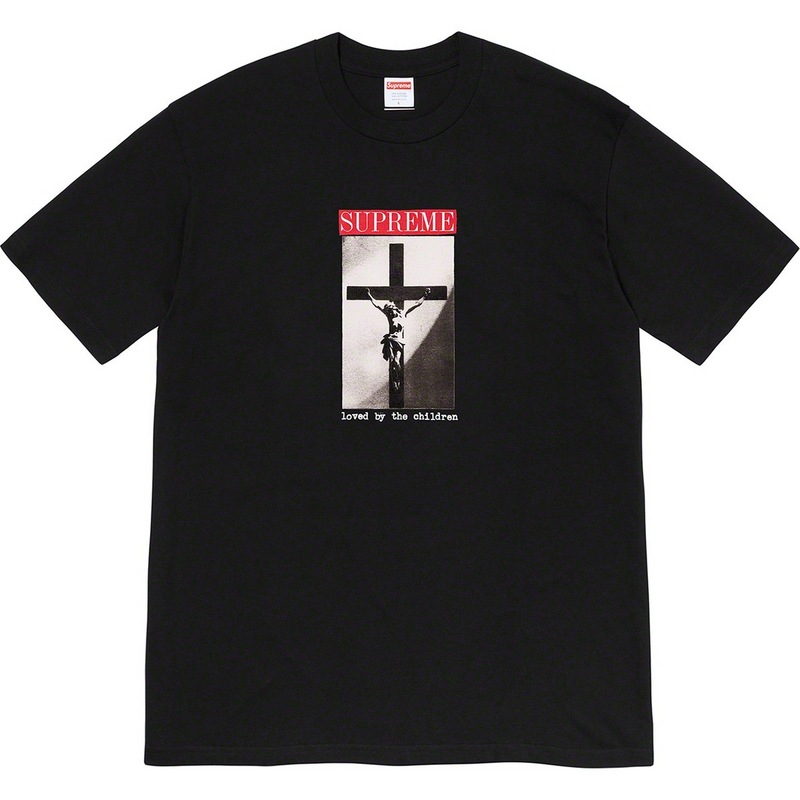 十字架 supreme 20ss loved by the children tee/男