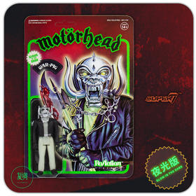 Super7 Motorhead Warpig 挂卡 夜光版