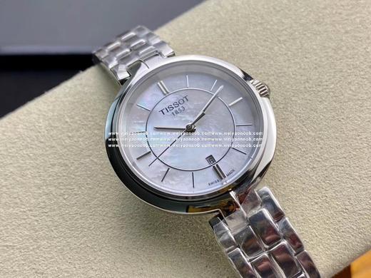 原单 Tissot,全原天梭，T094佛拉明戈系列，简洁百搭女表，原装瑞士ETA石英机芯，全部原装配件组装~26mm表径。一表一号，三码一表，全新全套出。 商品图5