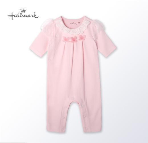 hallmark贺曼童衣19新款春夏女童婴儿连身衣爬服哈衣HH1E8110 商品图0