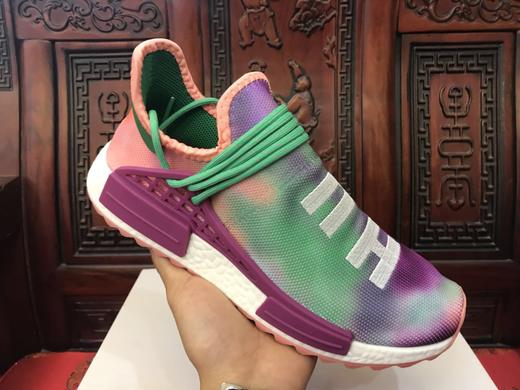 Adidas 阿迪达斯 新人类 Human Race 人类菲董联名 AC8899 黑紫 36-45 商品图3