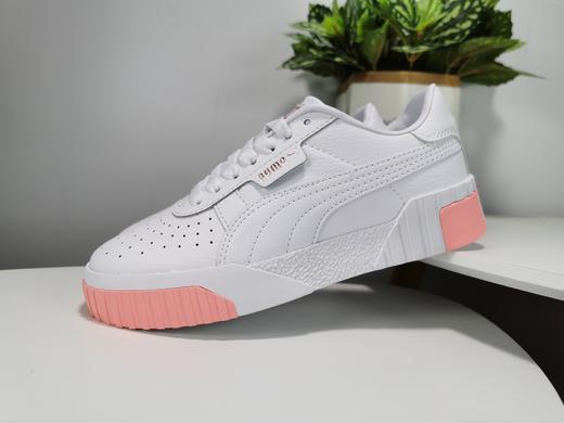 彪马 Puma Cali傻脸娜同款小白鞋 镭射银边小白鞋 三明治白玫瑰金松糕板鞋三明治金标松糕板鞋 商品图0