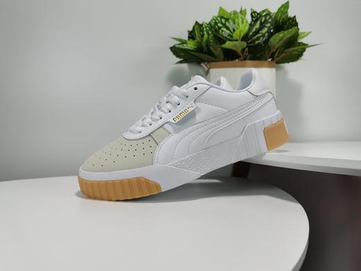 彪马 Puma Cali傻脸娜同款小白鞋 镭射银边小白鞋 三明治白玫瑰金松糕板鞋三明治金标松糕板鞋 商品图4