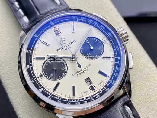 GF新品百年灵璞雅B01计时腕表Premier B01 Chronograph （吴彦祖同款） 材质： 316L精钢 直径： 42毫米 厚度： 13.65毫米 表镜： 锅盖弧面蓝宝石，双面防眩处理 表 商品图2
