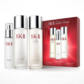 【现货】SK-II  神仙水清莹露骨胶原水乳液套装