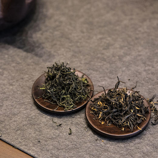 象窝茶 花香红茶绿茶小包装组合50克铁盒装 商品图1