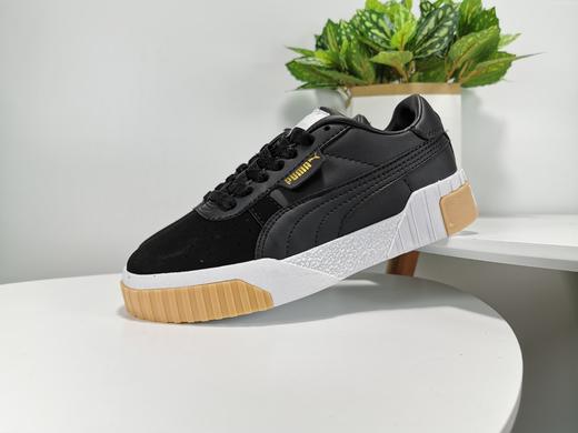 彪马 Puma Cali傻脸娜同款小白鞋 镭射银边小白鞋 三明治白玫瑰金松糕板鞋三明治金标松糕板鞋 商品图3