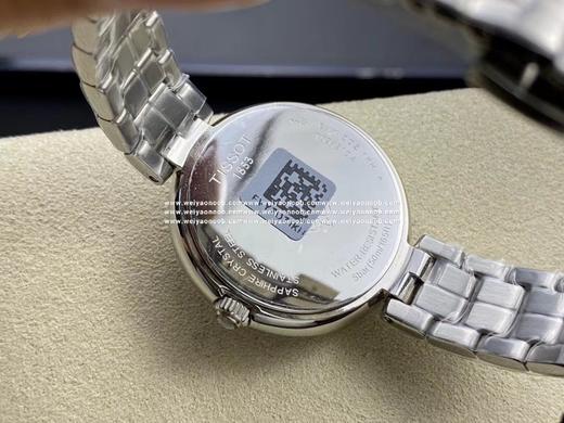 原单 Tissot,全原天梭，T094佛拉明戈系列，简洁百搭女表，原装瑞士ETA石英机芯，全部原装配件组装~26mm表径。一表一号，三码一表，全新全套出。 商品图8