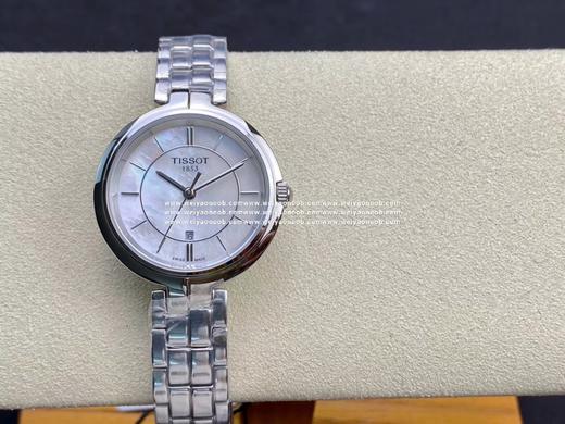 原单 Tissot,全原天梭，T094佛拉明戈系列，简洁百搭女表，原装瑞士ETA石英机芯，全部原装配件组装~26mm表径。一表一号，三码一表，全新全套出。 商品图0