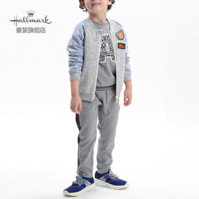 hallmark贺曼童衣春秋开衫男童儿童幼童装男孩老虎棒球服卫衣运动外套HH1R0302