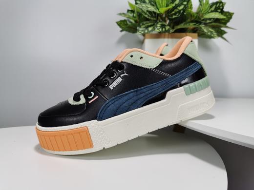 彪马 PUMA Cali Spot Mix 三明治厚底休闲板鞋 货号371202 商品图1