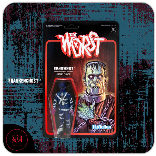 Super7 The Worst 挂卡 系列 3 The Worst ReAction Figure 商品图3