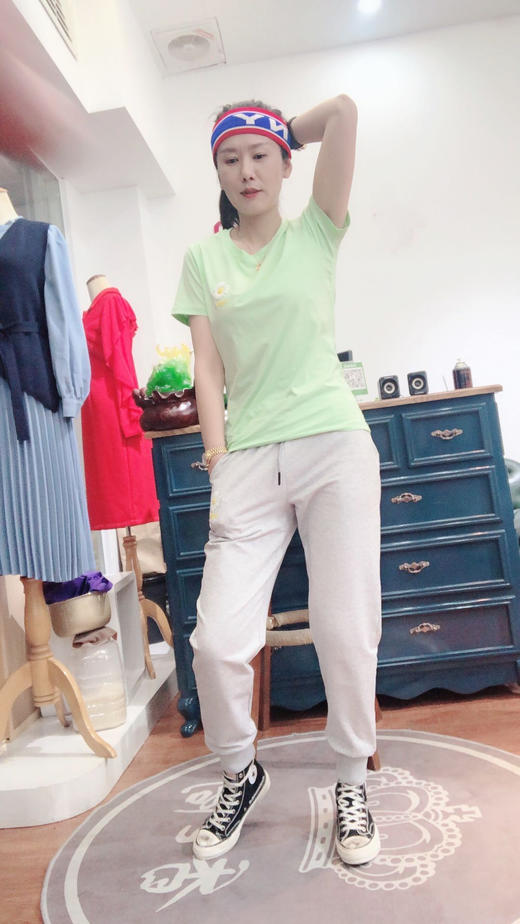 ★小雏菊纯棉休闲套装 商品图3