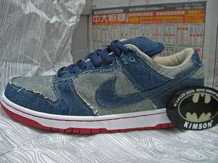 奢华高端磨砂牛皮 Nike sb Dunk Low x Slam City Pro  耶稣 304292-201 尺码39--45 商品图10