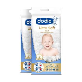 Dodie亲薄柔护·日款婴儿纸尿裤（初生柔）L码40片