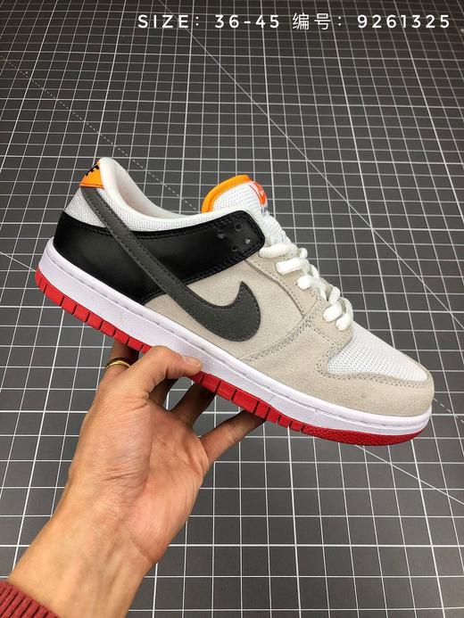 Nike sb Dunk  Low Raygun 外星人货号：304292-802尺码：36-45 黑 橘黄 橘红 商品图3