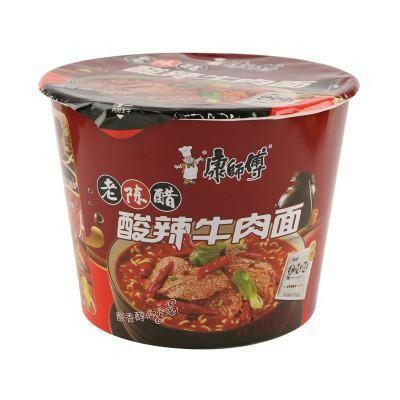【方便面】康师傅老陈醋酸辣牛肉面 商品图0