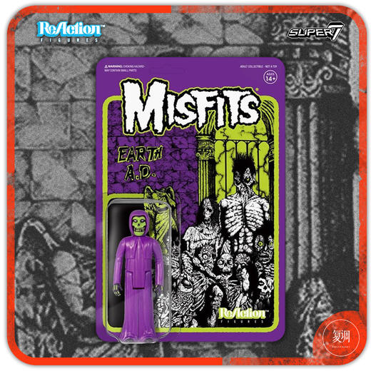 Super7 Misfits ReAction Figure 挂卡 商品图4